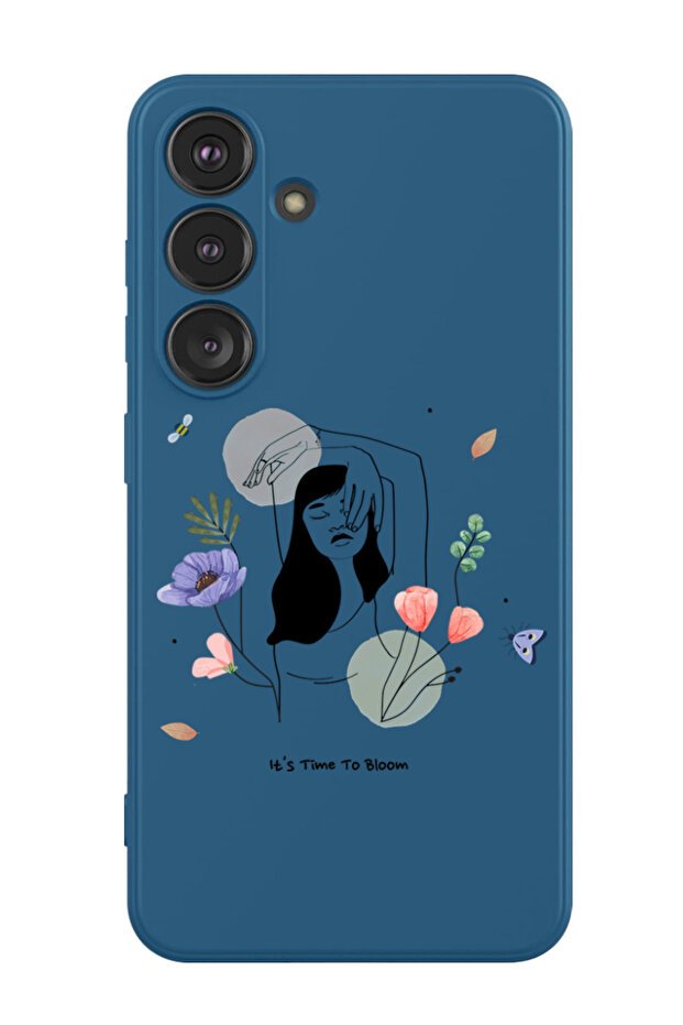 Protective Liquid Silicone Shockproof Case For Samsung Galaxy S24 Plus (Blue) - Bloom2