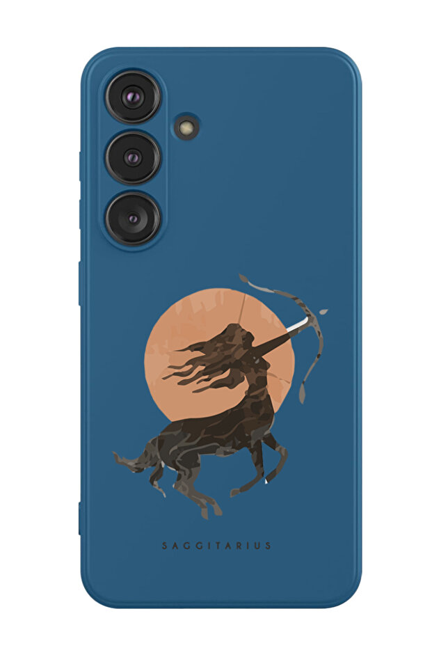 Protective Liquid Silicone Shockproof Case For Samsung Galaxy S24 Plus (Blue) - Sagittarius