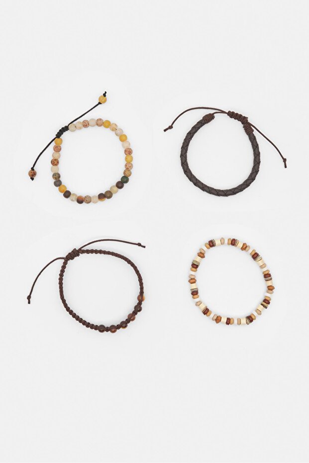 4'lü boncuklu bileklik paketi - 3