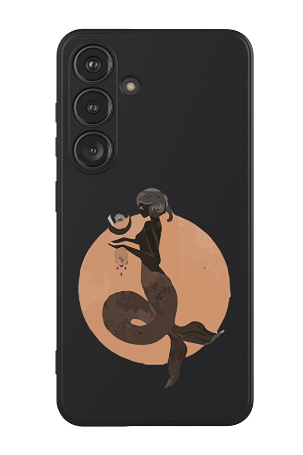 Protective Liquid Silicone Shockproof Case For Samsung Galaxy S24 Plus (Black) - Capricorn