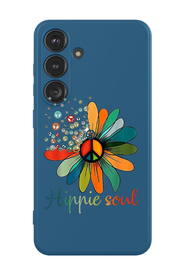 Protective Liquid Silicone Shockproof Case For Samsung Galaxy S24 Plus (Blue) - Hippie soul