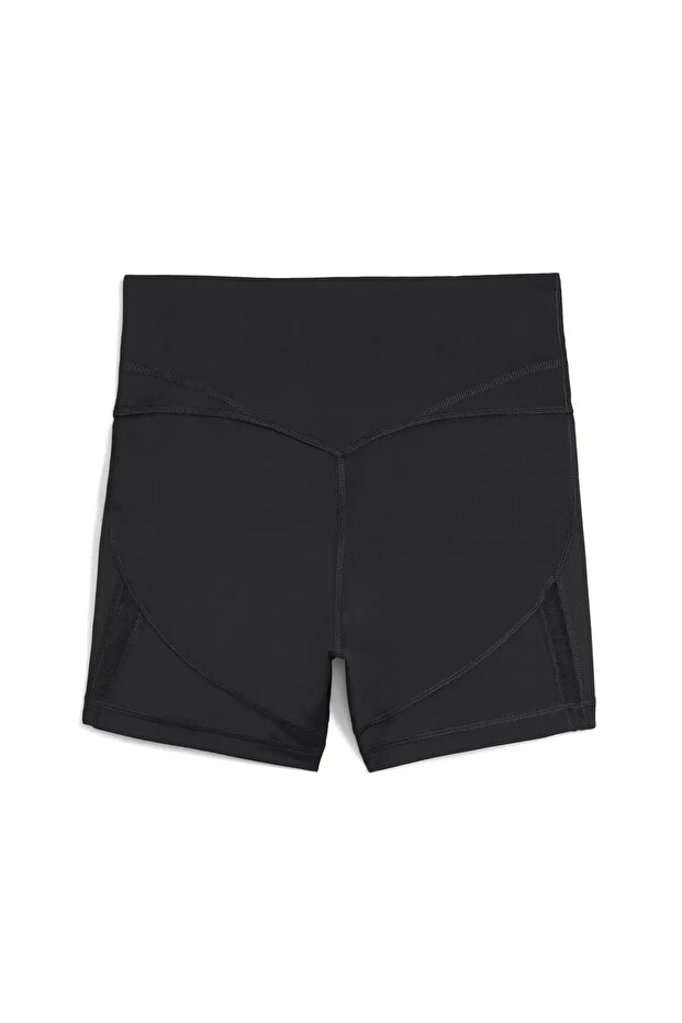 W SHAPE SHORT TIGHT 4" Siyah Kadın Şort Tayt - 4