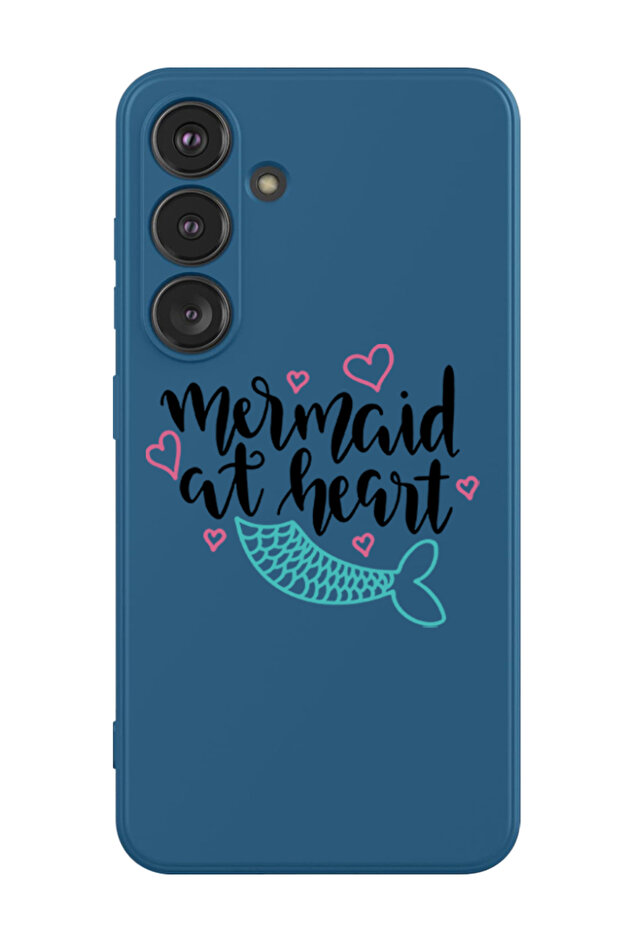Protective Liquid Silicone Shockproof Case For Samsung Galaxy S24 Plus (Blue) - Mermaid at heart