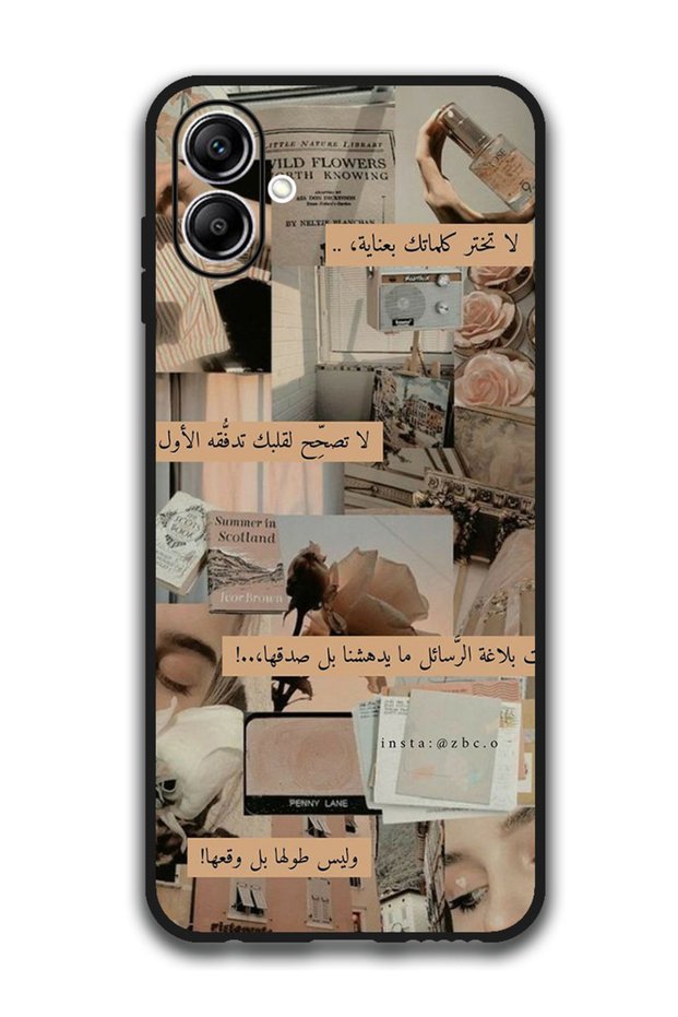 Protective Case Anti Scratch Shock Proof Bumper Cover For Samsung Galaxy A06 Arabic Design (116)