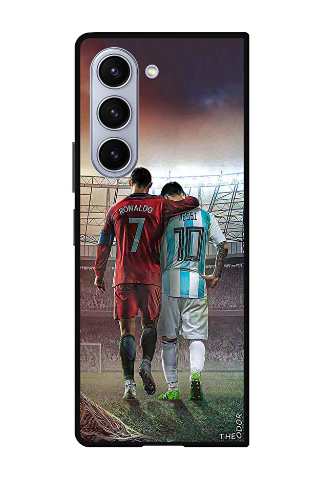 Protective Case Anti Scratch Shock Proof Bumper Cover For Samsung Galaxy Z Fold 6 Ronaldo Messi