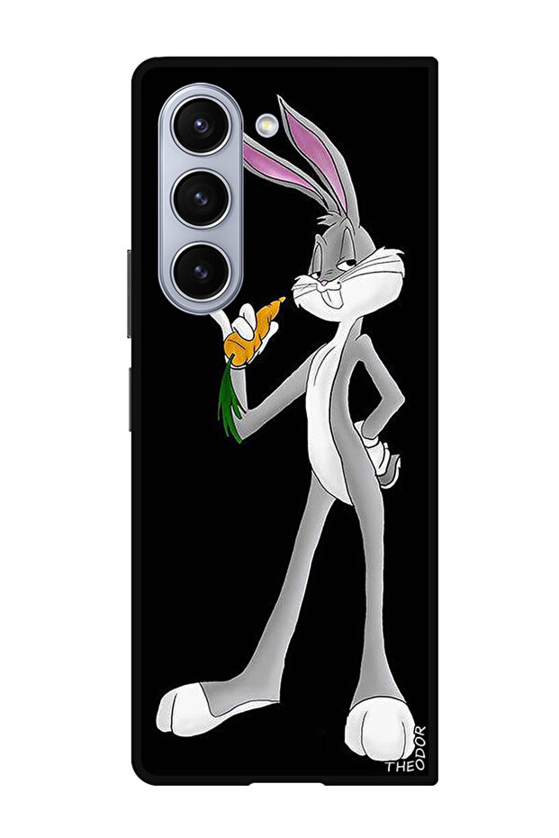 Protective Case Anti Scratch Shock Proof Bumper Cover For Samsung Galaxy Z Fold 6 Rabbit