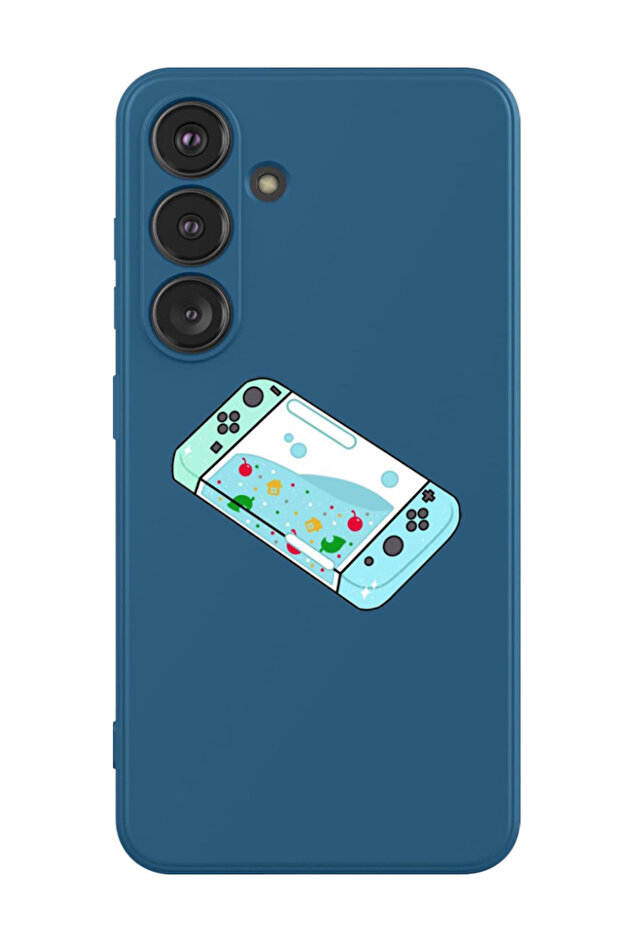 Protective Liquid Silicone Shockproof Case For Samsung Galaxy S24 Plus (Blue) - Console