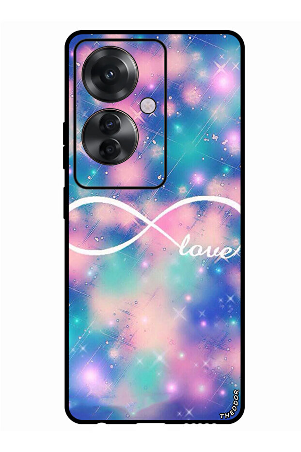 Protective Case Anti Scratch Shock Proof Bumper Cover For Oppo Reno 11F Love Infinity