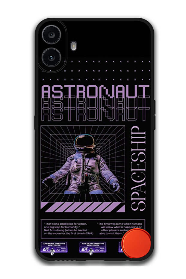 Protective Case Anti Scratch Shock Proof Bumper Cover For Nothing CMF Phone 1 Astronaut Spaceship