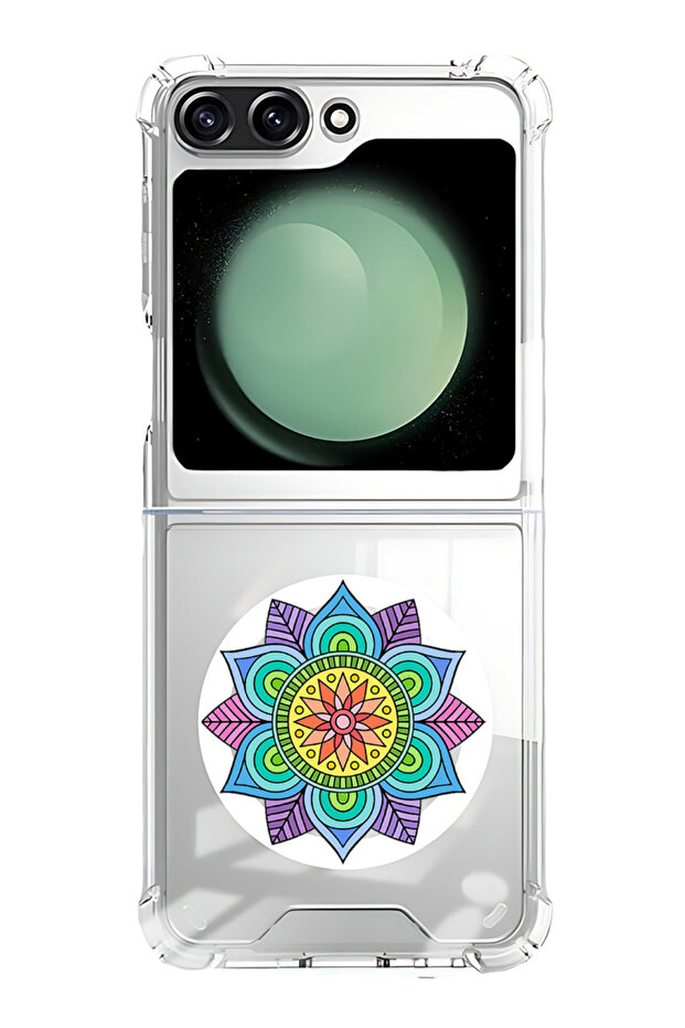 Case for Samsung Galaxy Z Flip 5 Compatible with MagSafe, Shockproof Phone Bumper Cover M&ala