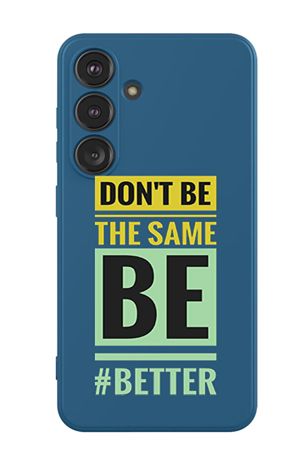 Protective Liquid Silicone Shockproof Case For Samsung Galaxy S24 Plus (Blue) - Dont be the same