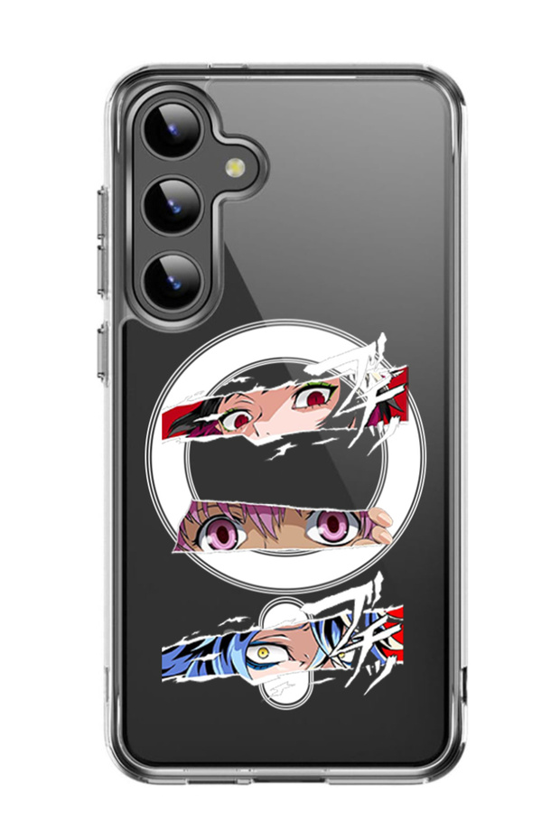 Case for Samsung Galaxy S24 Plus Compatible with MagSafe, Shockproof Bumper Cover anime copy