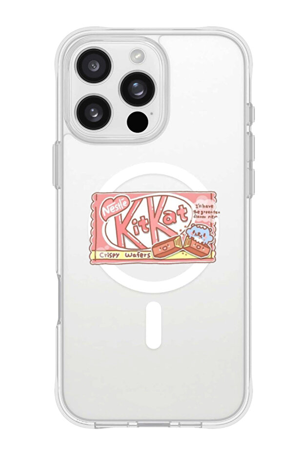 iPhone 16 Pro Magsafe Case for iPhone Compatible with, Shockproof Phone Bumper Cover - KitKat