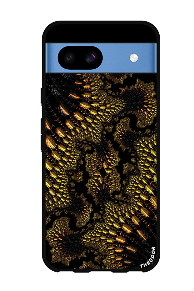 جراب حماية لهاتف Google Pixel 8a fractal_abstraction_sinuous - 1