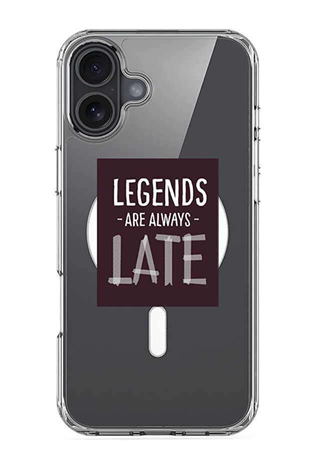 iPhone 16 Plus Magsafe Case for iPhone Shockproof Phone Bumper Cover - legends are always