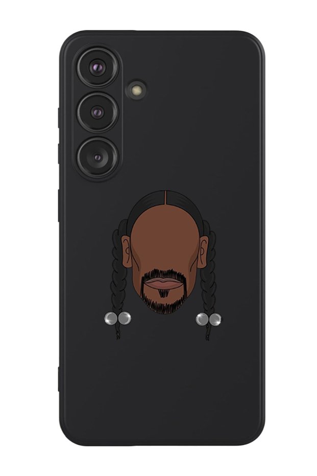 Protective Liquid Silicone Shockproof Case For Samsung Galaxy S24 Plus (Black) - snoop dog