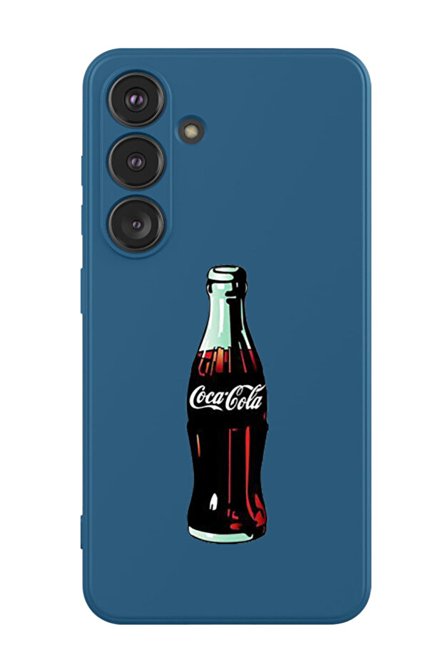 Protective Liquid Silicone Shockproof Case For Samsung Galaxy S24 Plus (Blue) - Coke