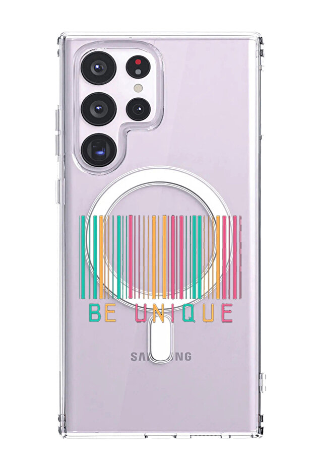 Case for Samsung Galaxy S23 Ultra Compatible with MagSafe, Shockproof Bumper Case Be unique