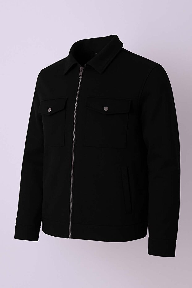 Siyah Erkek Mont 2632 - 3