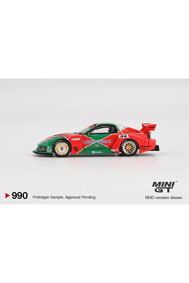 mini gt 990 Mazda RX-7 LB-Super Silhouette 787B 1/64 Model Araba ...