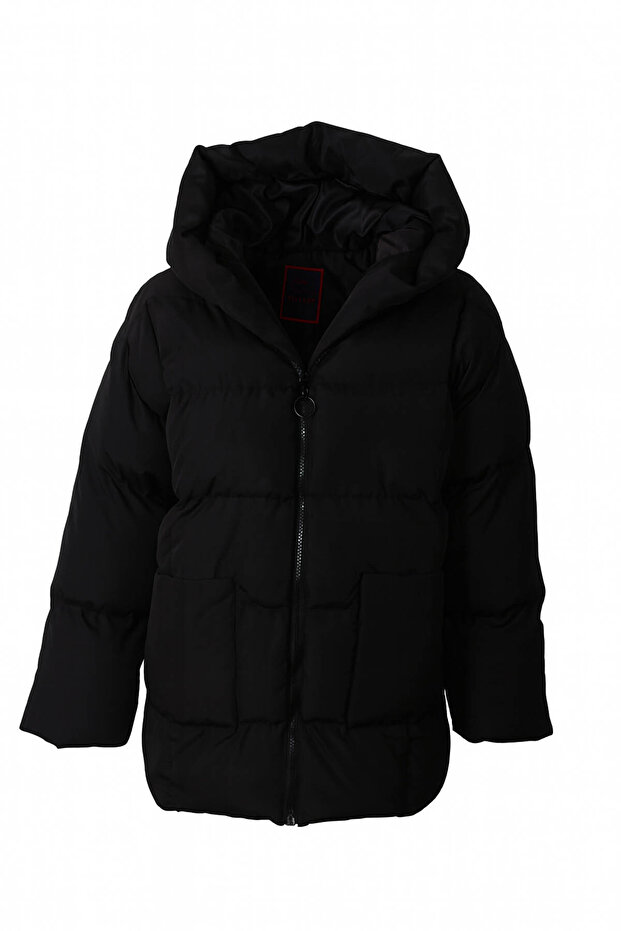 Siyah Kadın Mont M2314 - 2