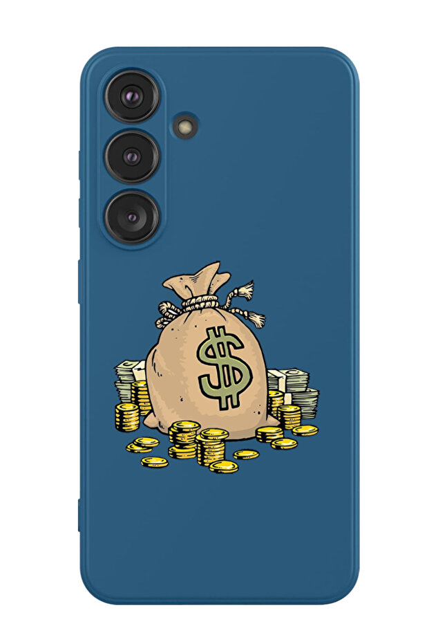 Protective Liquid Silicone Shockproof Case For Samsung Galaxy S24 Plus (Blue) - Donald duck