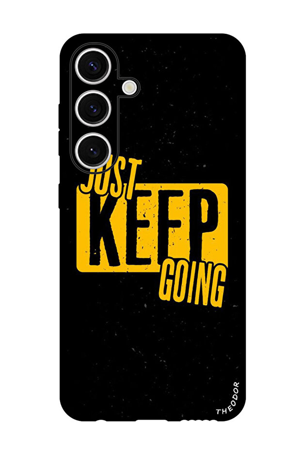 Protective Case Anti Scratch Shock Proof Bumper Cover For Samsung Galaxy S24 Plus Keep going