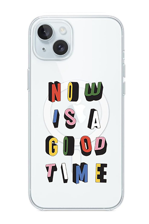 Case for iPhone 15 Plus Compatible with MagSafe, Shockproof Phone Bumper Cover Good time copy