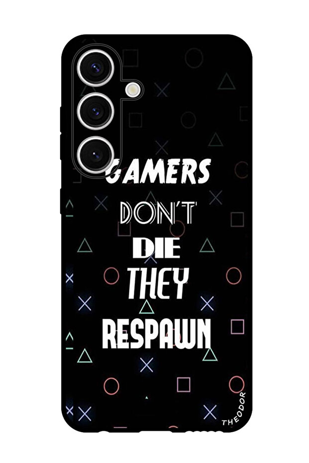 Protective Case Anti Scratch Shock Proof Bumper Cover For Samsung Galaxy S24 Plus Gamers Dont Die