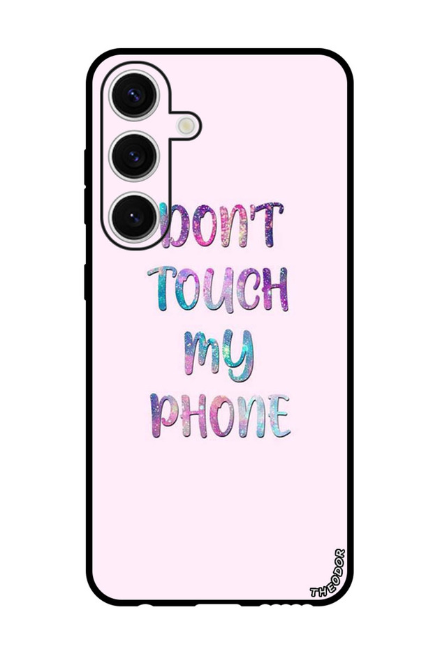 Protective Case Anti Scratch Shock Proof Bumper Cover For Samsung Galaxy S24 Dont Touch My Phone