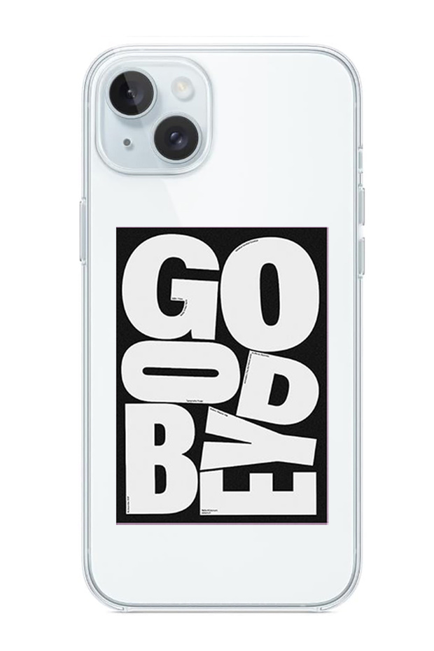 Case for iPhone 15 Plus 6.7-inch Compatible with MagSafe, Shockproof Phone Bumper Cover Goodbye copy