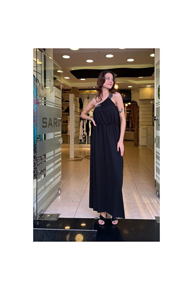 One Shoulder Combed Clothes - 2