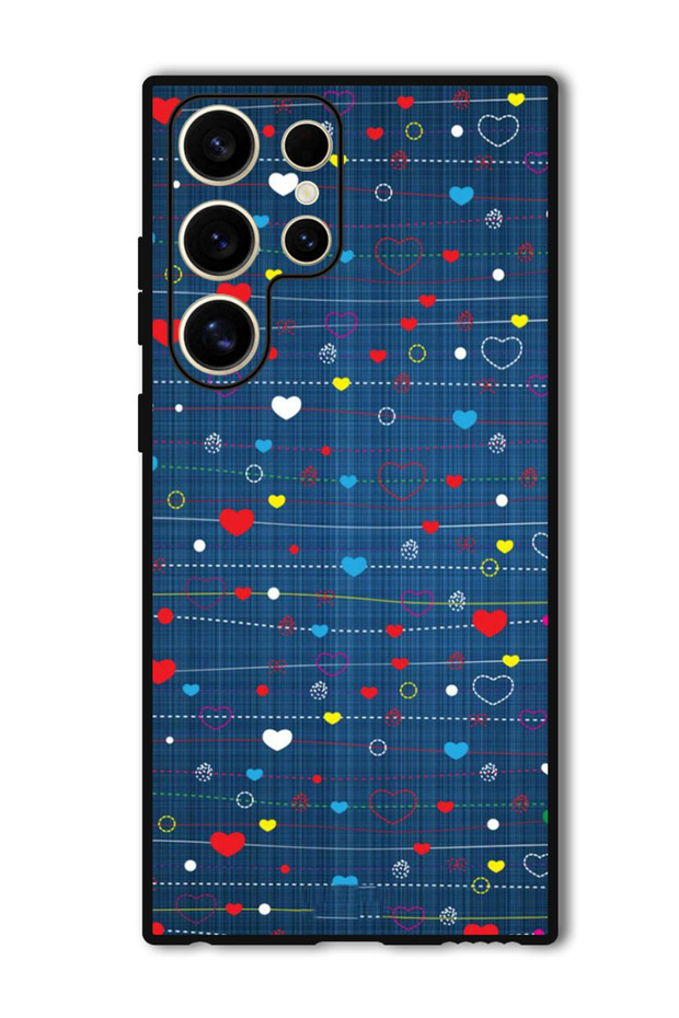 Protective Case Anti Scratch Shock Proof Bumper Cover For Samsung Galaxy S24 Ultra Heart Strings