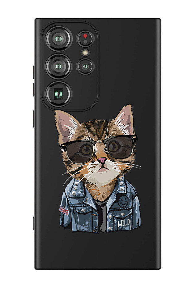 Protective Liquid Silicone Shockproof Case For Samsung Galaxy S24 Ultra (Black) - swag cat