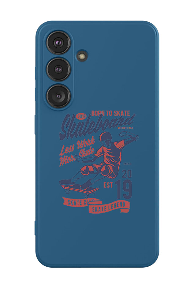 Protective Liquid Silicone Shockproof Case For Samsung Galaxy S24 Plus (Blue) -