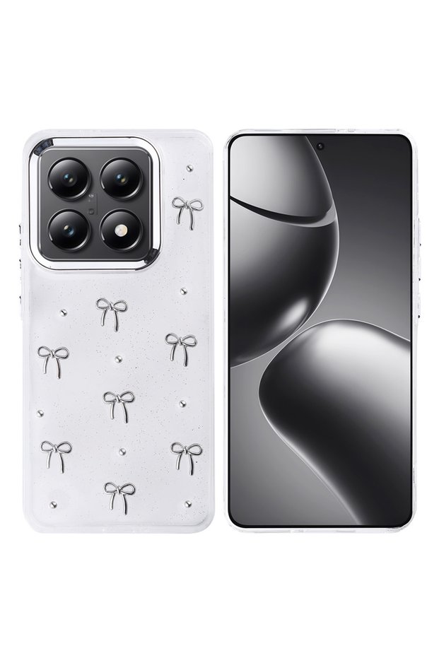 حافظة هاتف Xiaomi Mi 14T ذات تصميم أنيق على شكل فيونكة