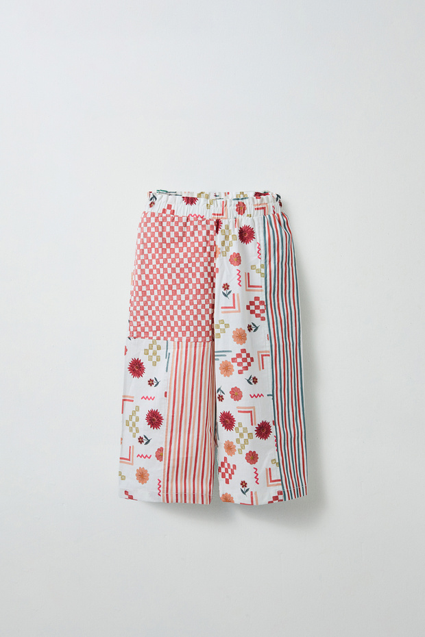 Fiona Patch Desenli Pantolon - 3