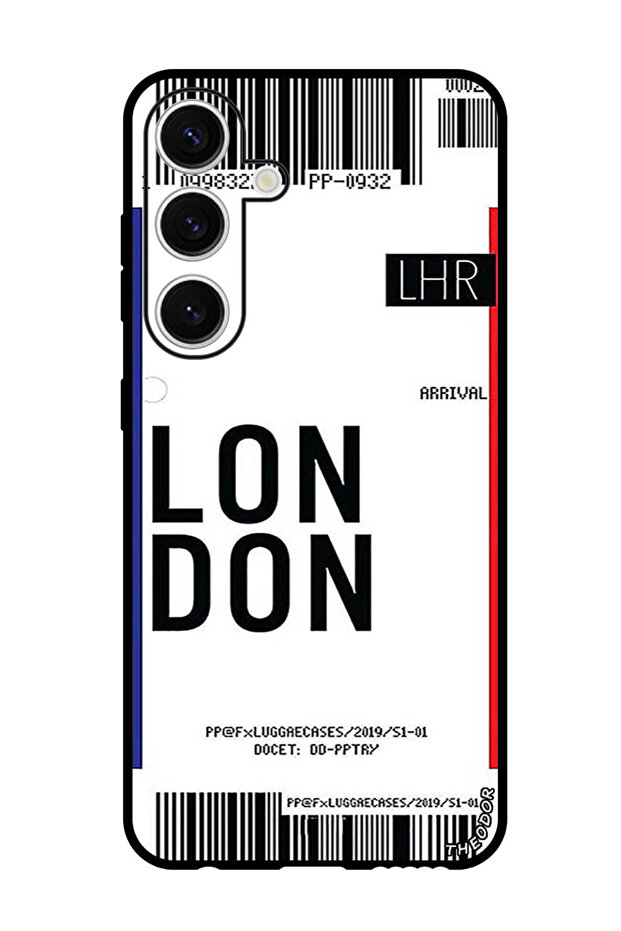 Protective Case For Samsung Galaxy S24 Plus London boarding pass