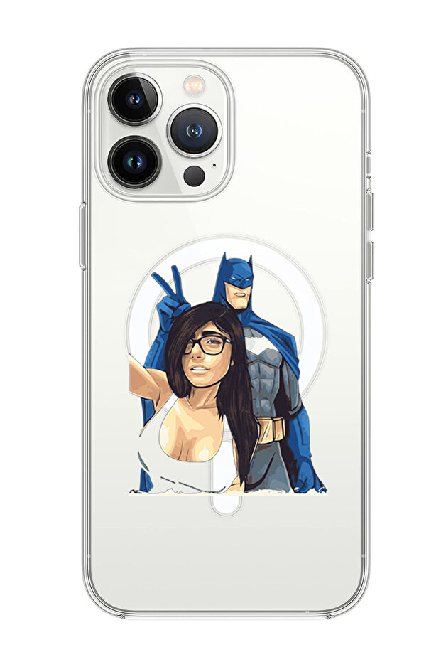 Case for iPhone 14 Pro Max Compatible with MagSafe, Shockproof Bumper Case Batman & robin