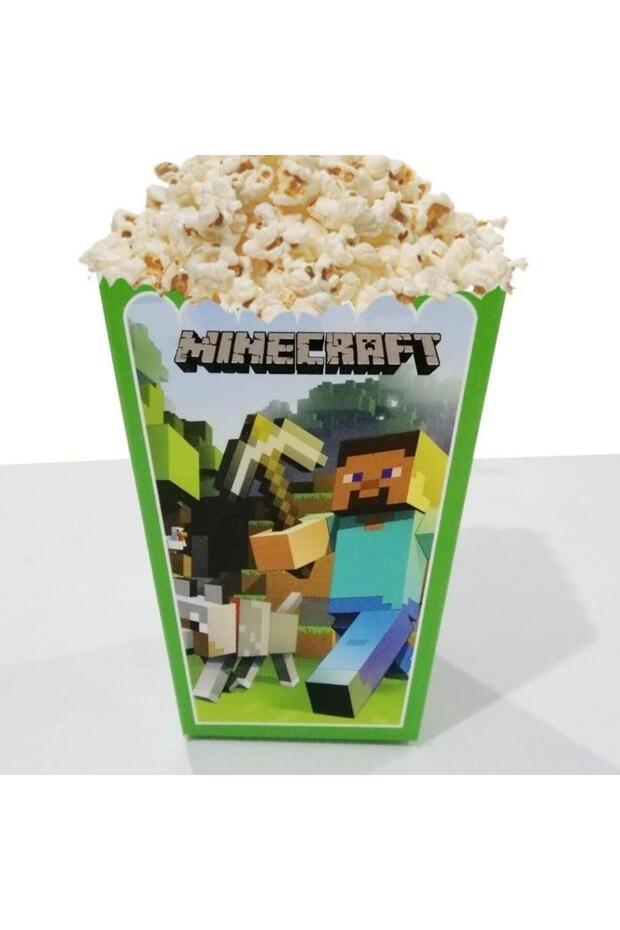 Mısır kutusu Pop Corn MİNECRAFT 8 li - 2