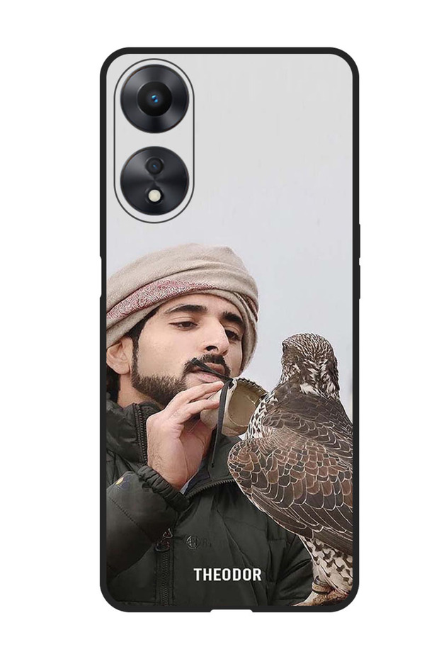 Protective Case Anti Scratch Shock Proof Bumper Cover For Oppo F23 5G Sheikh Hamdan Loving Eagle