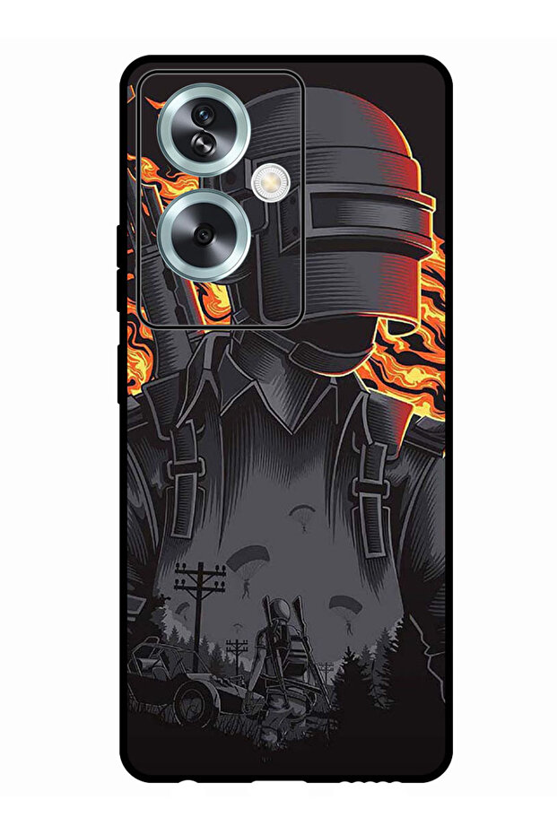 Protective Case Anti Scratch Shock Proof Bumper Cover For Oppo A79 5G Pubg War