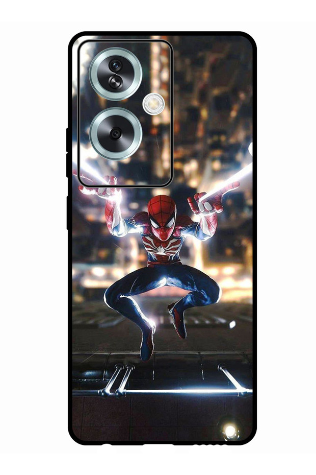 Protective Case Anti Scratch Shock Proof Bumper Cover For Oppo A79 5G Spider Man 4