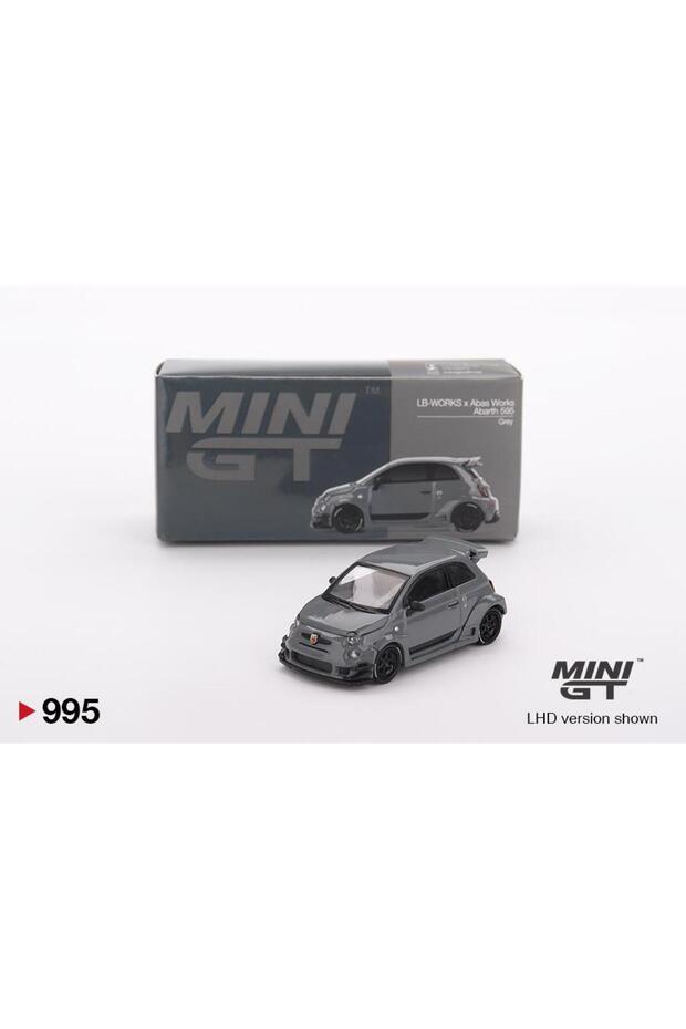 Abarth 595 LB-WORKS x Abas Works Grey 995 - 1