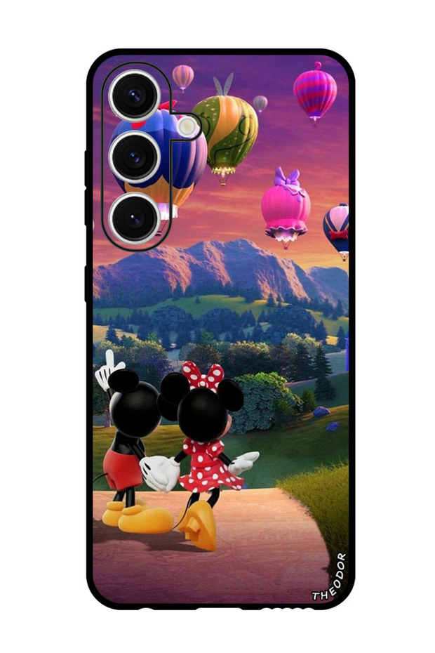 Protective Case Anti Scratch Shock Proof Bumper Cover For Samsung Galaxy S24 Plus Mickey Minnie