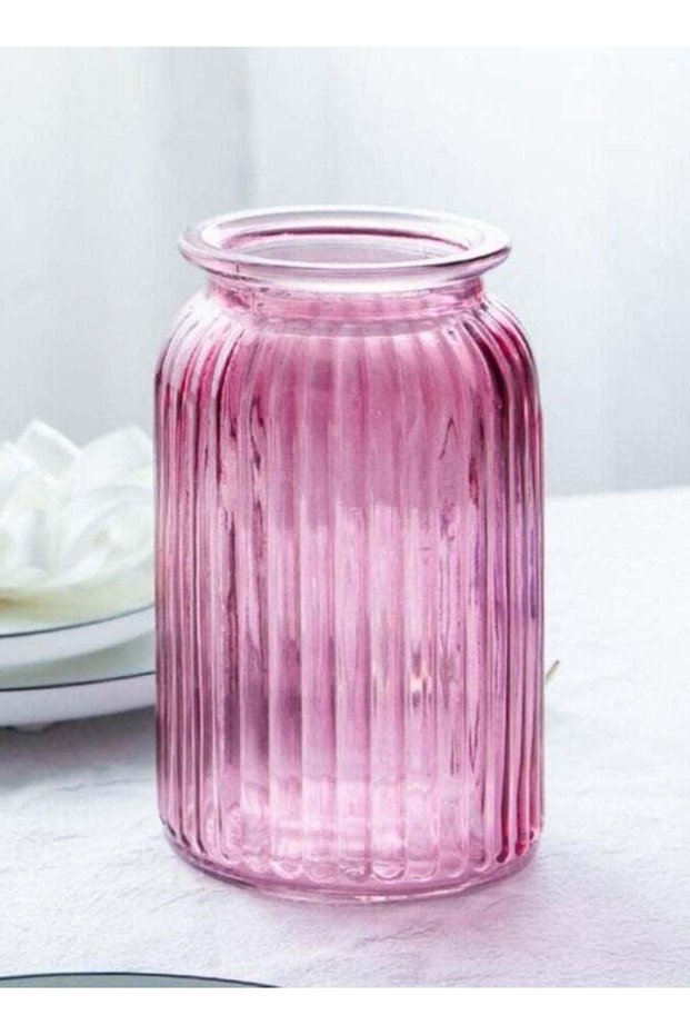 π
π
π Glass Vase - Modern Roman Bottle Design for Flowers, Buds, and Desktop Decor