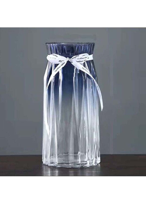 TOMSUN Glass Vases Transparent Flower Vases for Centerpieces, Plants, and Home Decor Modern Floral