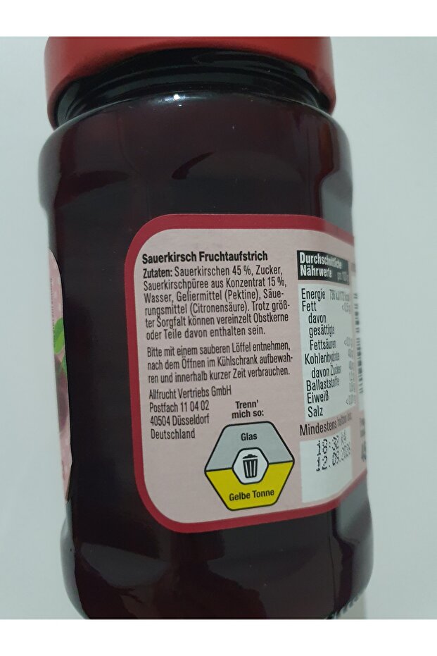 SOLBELLA SAUERKİRSCHE 450g - 3