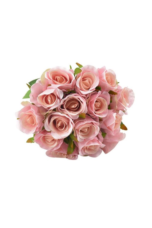Bundle Of Artificial Flowers Pink