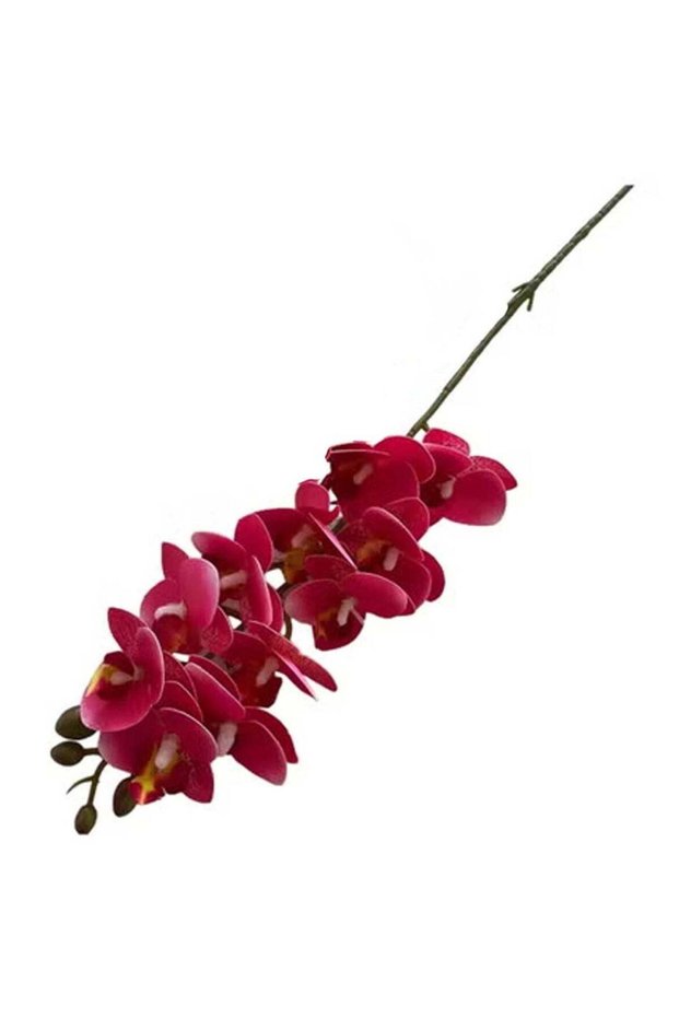 Double Forked Head Mini Phalaenopsis Perfect Decor for Your Wedding with Artificial Flower Red